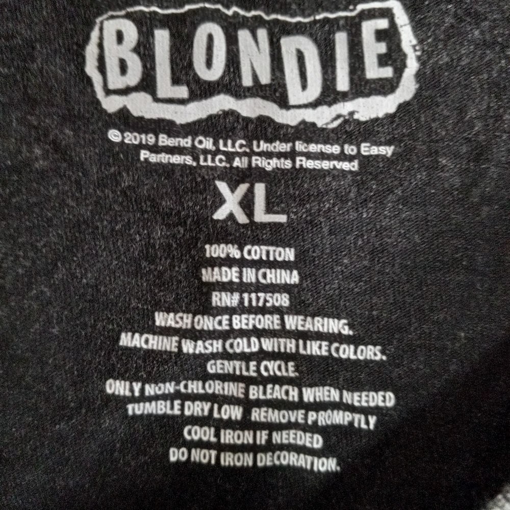 Blondie XL Y2K Fan T-Shirt Camp Funtime Crop Top - Picture 3 of 4
